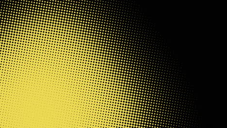 Vibrant-halftone-image-captivating-composition-of-dots-in-black-and-yellow-shades