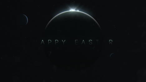 Happy-Easter-luminous-planet-shines-amid-cosmic-darkness