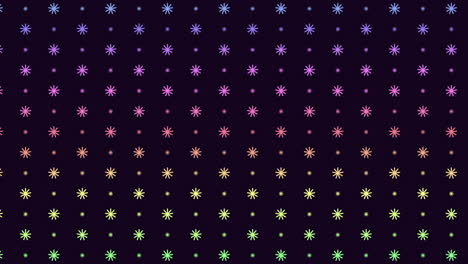 Colorful-starry-night-a-seamless-pattern-of-multicolored-stars-on-a-black-background