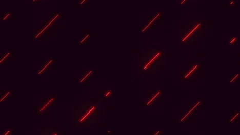 Bold-red-line-design-striking-pattern-on-black-background