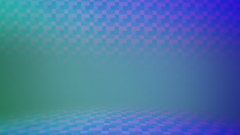 Blue-and-green-checkerboard-pattern-on-transparent-background