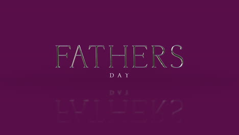 Stylish-Fathers-Day-logo-clean-green-letters-on-a-purple-background