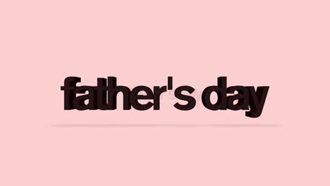 3d-Fathers-Day-in-red-letters-on-pink-background