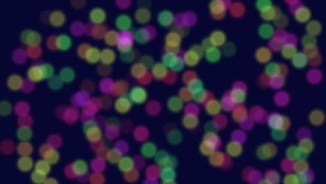 Dynamic-and-vibrant-circular-patterns-of-glowing-colorful-circles-on-dark-background