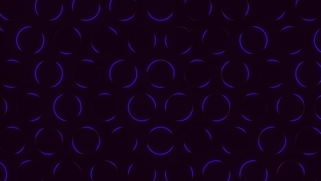 Futuristic-purple-circle-pattern-on-black-background