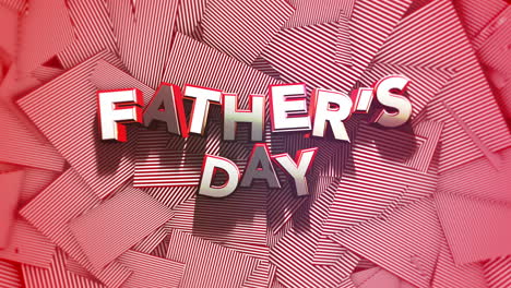 Pixelated-diagonal-Fathers-Day-celebration-in-red-and-white