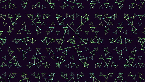 Symmetrical-geometric-pattern-green-and-black-triangles-connected-by-lines