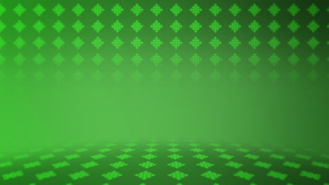 Green-checkerboard-pattern-on-background