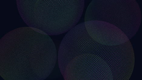 Vibrant-circular-dot-pattern-on-black-background