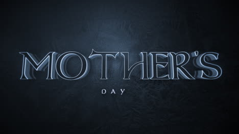 Futuristic-neon-Mothers-Day-on-dark-background-glowing-blue-letters