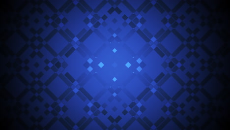 Geometric-diamond-pattern-on-blue-background-depth-and-contrast