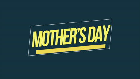 Mothers-Day-logo-celebrating-with-yellow-words-on-blue