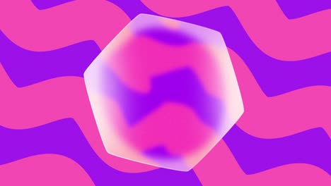 Fondo-En-Zigzag-Púrpura-Animado-Abstracto-Minimalista