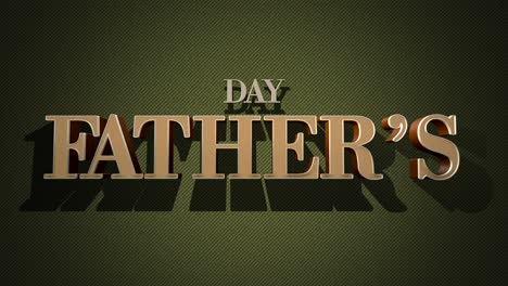 Stylish-Father's-Day-text-on-green-background