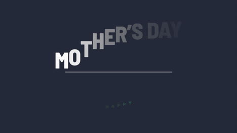 Celebrating-mothers-stylized-logo-for-Mother's-Day-in-green-on-black