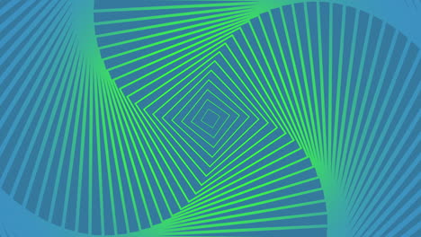 Blue-and-green-striped-grid-abstract-and-captivating-modern-art