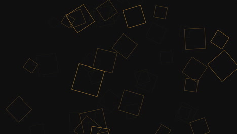 Dynamic-arrangement-of-shapes-on-black-background