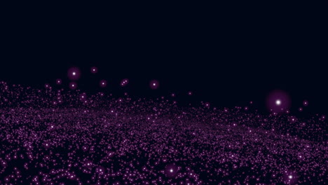 Mesmerizing-night-sky-filled-with-vibrant-purple-stars