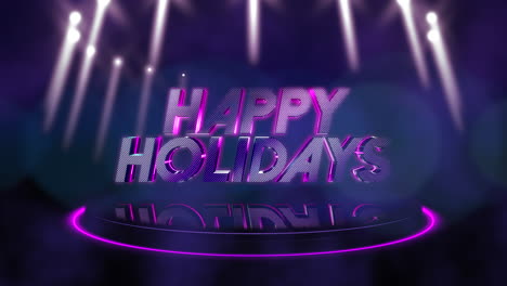 Festive-purple-background-with-a-brightly-lit-Happy-Holidays-sign-surrounded-by-lights