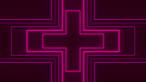 Neon-cross-a-vibrant-and-eye-catching-illuminated-symbol