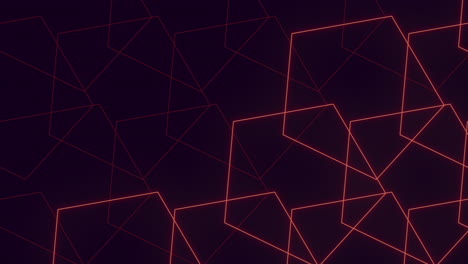 Red-hexagon-grid-on-black-background-striking-symmetrical-pattern