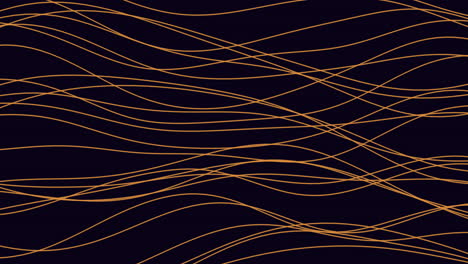 Dynamic-and-energetic-yellow-line-pattern-on-black-background