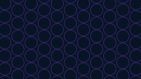 Symmetrical-repeating-circle-pattern-on-dark-background