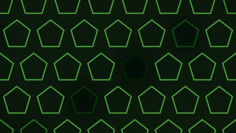 Geometric-diamond-black-and-green-triangle-pattern-with-tiling-effect