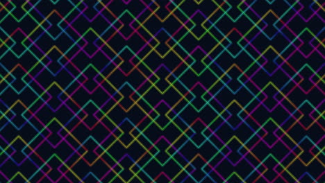 Geometric-diamond-pattern-in-shades-of-blue-and-purple-on-black-background