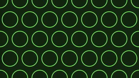 Glowing-neon-circles---dynamic-pattern-on-black-background