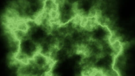 Diseño-Abstracto-De-Energía-Eléctrica-En-Negro-Y-Verde-Con-Rayo