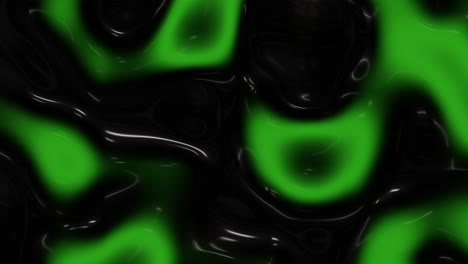 Elegant-black-and-green-abstract-design-with-swirling-shapes-and-patterns