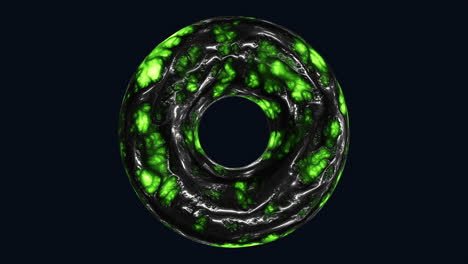 Grün-Leuchtendes-Kreisförmiges-Objekt
