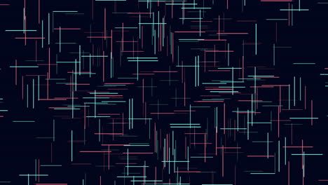 Abstraktes-Schwarzes-Und-Rotes-Gitter-Mit-Sich-Kreuzenden-Linien