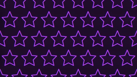 Purple-star-pattern-on-black-background