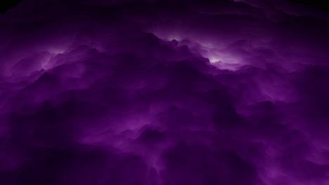 Geheimnisvolle-Und-Bedrohliche-Wolken-Vor-Einem-Dunkelvioletten-Hintergrund