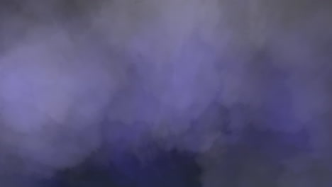 Majestuosa-Pintura-Digital-De-Un-Cielo-Oscuro,-Azul-Y-Morado-Con-Nubes