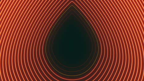 Dynamic-swirling-orange-lines-with-centered-black-drop-pattern