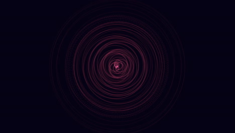 Vibrant-swirling-vortex-circular-pattern-in-pink,-purple,-and-black