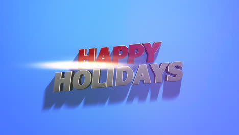 Festive-3d-Happy-Holidays-text-against-blue-background