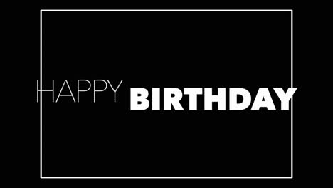 Minimalist-black-and-white-Happy-Birthday-design-with-diagonal-pattern