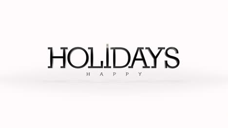 Happy-Holidays-a-simple-and-elegant-logo-for-a-holiday-company