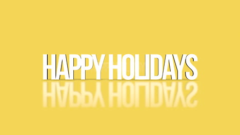 Curved-Happy-Holidays-in-yellow---vibrant-and-festive-text-image