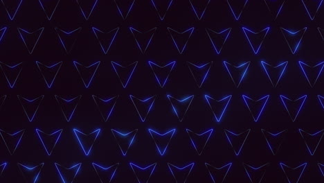 Energetic-blue-light-triangles-in-a-dynamic-zigzag-pattern