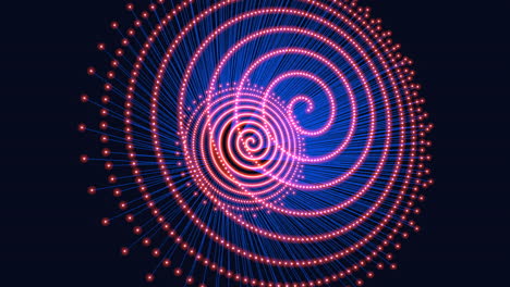 Swirling-spiral-of-blue-and-red-lines-creates-mesmerizing-movement