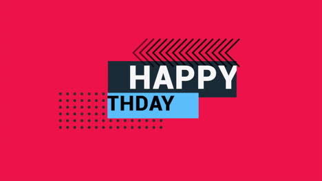 Modern-red-birthday-greeting-with-geometric-shapes