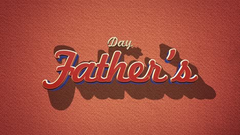 Fathers-Day-celebration-handwritten-red-and-blue-text-on-orange-background