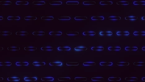 Curved-blue-grid-lines-on-black-background