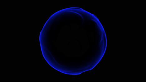 Captivating-blue-sphere---a-mysterious-symbol-of-possibilities