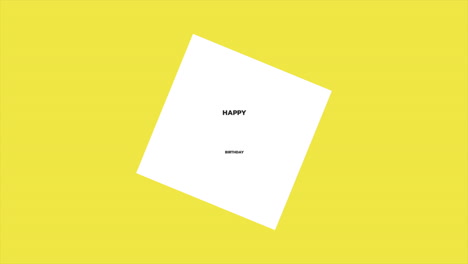 Cheerful-yellow-Happy-Birthday-message-in-diagonal-pattern-on-solid-background